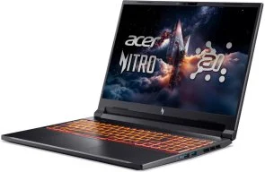 Фото: Ноутбук Acer Nitro V 16 AI ANV16-61-R630 NH.U1EEU.008 Black - 16" IPS 180 Гц / AMD Ryzen AI 9 / 365 / DDR5 32 ГБ / PCI-E SSD 1 ТБ / GeForce RTX 5070 № 3 | KTC