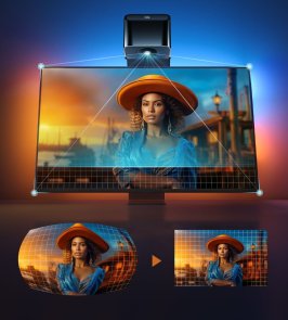 Набір адаптивного підсвічування Govee H6097 Backlight 3 Lite 40-50 RGBICW (H60973D1)