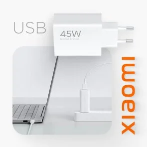 Фото: Зарядний пристрій Xiaomi Turbo Charging 45W White (BHR07SLEU) № 4 | KTC