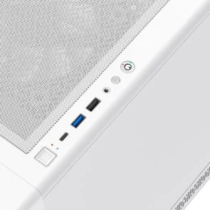 Фото: Корпус Gamemax Starlight 2AW White with window № 11 | KTC