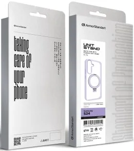 Фото: Чохол ArmorStandart for Samsung S24 - Unit Stand Lavender (ARM74906) № 2 | KTC