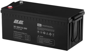 Батарея для ДБЖ 2E GDC 12V 200Ah GEL (2E-GDC12-200)
