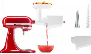 Фото: Набір насадок для планетарного міксера KitchenAid 5KSMFVSFGA (м'ясорубка, сито для перетирання овочів) № 5 | KTC