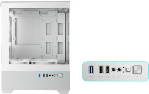 Корпус Gamdias Aura GC9M WH ARGB White with window (4711514502534)