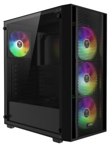 Корпус Gamdias Aura GC2 Elite ARGB Black with window (4711514500615)