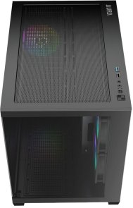 Корпус Gamdias Aura GC10M ARGB Black with window (4711514502329)