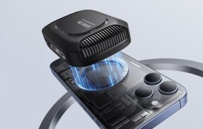 Бездротовий зарядний пристрій Baseus MagPro II Series Ultra-Thin Magnetic Phone Cooler with Wireless Charger Cosmic Black (B10572900121-00)
