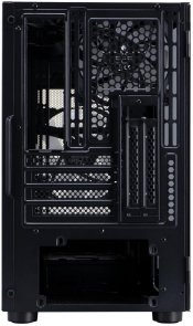Корпус 1stPlayer D3-A-BK-1F7-14-1F7 Black with window