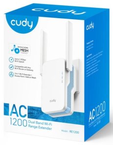 Репітер Wi-Fi Cudy RE1200 (RE1200_EU_V1.0)