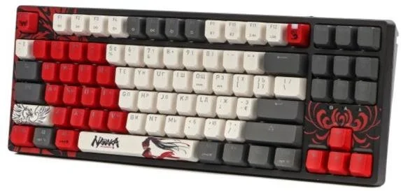 Фото: Клавіатура Bloody WS87 BLMS Red Plus Switch RGB USB/BT/WL Naraka (WS87 (Naraka)) № 3 | KTC