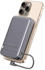 Батарея універсальна Proove OverPower 10000mAh Qi2 35W Black (62571)