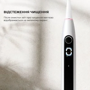 Фото: Електрична зубна щітка Oclean X Lite Grey (6970810555981) № 3 | KTC