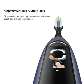 Фото: Електрична зубна щітка Oclean X Lite Blue (6970810555974) № 3 | KTC