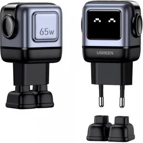 Фото: Зарядний пристрій UGREEN CD361 GaN 65W Grey (25685B) № 3 | KTC