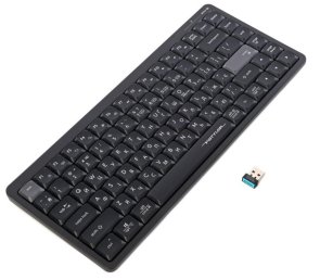 Клавіатура компактна A4tech Fstyler FBX53C BT/WL Black (FBX53C Black)