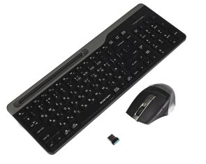Комплект клавіатура+миша A4tech FB2535CS Smoky Grey
