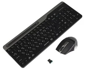 Фото: Комплект клавіатура+миша A4tech FB2535CS Smoky Grey № 2 | KTC