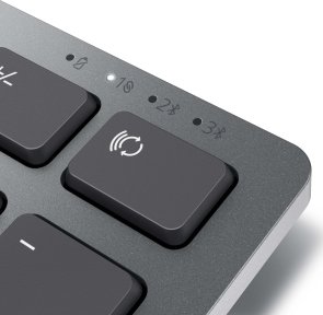 Комплект клавіатура+миша Dell Premier Multi-Device Wireless KM7321W Black (580-AJQV)