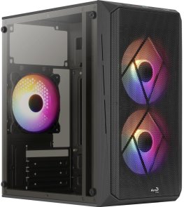 Корпус AeroCool CS-107-A-BK-v2 Black with window (ACCX-PC14002.11)