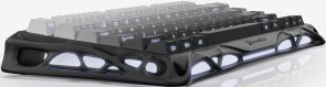 Клавіатура компактна Gravastar Mercury K1 80key Kailh Cherry Pink Linear Switch WL/BT/USB Gradient Black (GSK1_GBLK)