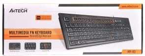 Фото: Клавіатура A4tech KR-83 USB-Black (KR-83_USB-Black) № 3 | KTC