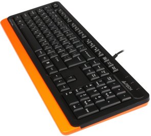 Клавіатура A4tech FKS10 USB Black/Orange (FKS10 (Orange))