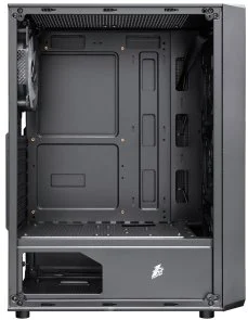 Фото: Корпус 1stPlayer FD3-BK-4F7 Black with window № 6 | KTC