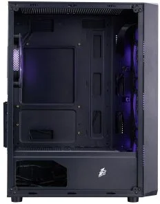 Фото: Корпус 1stPlayer FD3-M-BK-4F7 Black with window № 5 | KTC