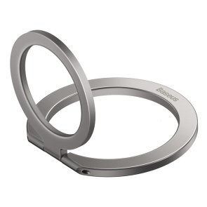 Металеве кільце Baseus Halo Series Foldable Metal Ring Stand (Single-ring) Silver