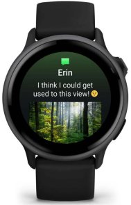 Смарт годинник Garmin vivoactive 6 Slate with Black Band (010-02985-00)