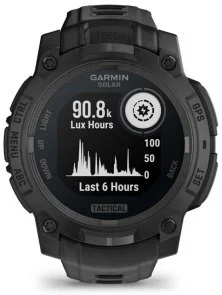Фото: Смарт годинник Garmin Instinct 3 Tactical Solar 45mm Black (010-02934-50) № 4 | KTC