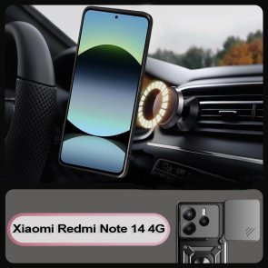 Чохол BeCover for Xiaomi Redmi Note 14 4G - Military Black (713451)