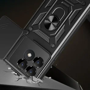Фото: Чохол BeCover for Poco F6 Pro - Military Black (712166) № 4 | KTC