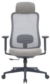 Крісло OfficePro Wave OC599 Black/Dark Gray (OC599-B-DG-DG)