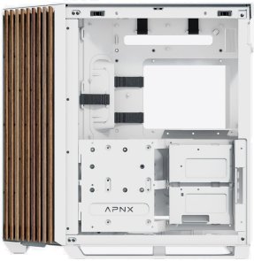 Корпус APNX V1 White/Wood with window (APCM-VI01103.21)