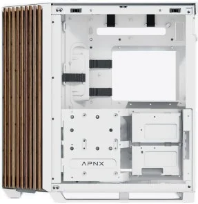 Фото: Корпус APNX V1 White/Wood with window (APCM-VI01103.21) № 2 | KTC