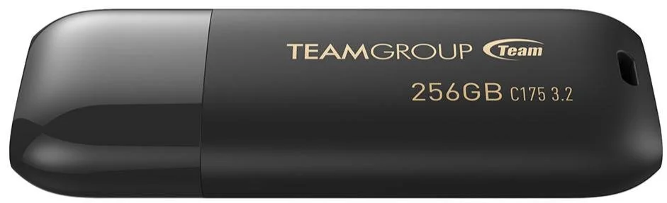 Фото: Флешка USB Team C175 256GB Pearl Black (TC1753256GB01) № 3 | KTC