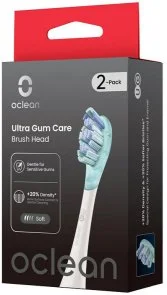 Фото: Насадка для зубної щітки Oclean UG03 Ultra Gum Care White 2pcs (6970810557008) № 6 | KTC