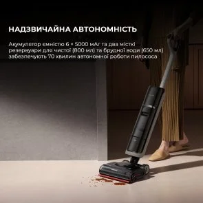 Фото: Ручний бездротовий пилосос Dreame H15 Pro Heat (HHR48A) № 12 | KTC