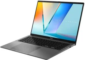 Фото: Ноутбук ASUS Vivobook S16 S3607AA-SH006 Matte Gray - 16" OLED 60 Гц / Intel Core Ultra 9 / 386H / DDR5 32 ГБ / PCI-E SSD 1 ТБ / Intel Graphics № 2 | KTC