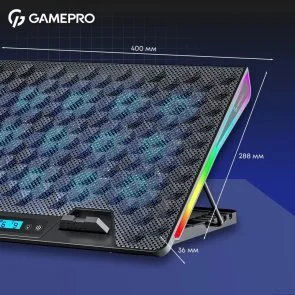 Фото: Підставка для ноутбука GamePro CP1140 Black № 10 | KTC