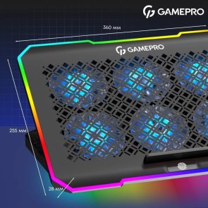 Підставка для ноутбука GamePro CP660 Black