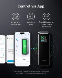 Батарея універсальна Anker Prime 27650mAh 250W Black (A1340011)