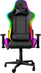 Крісло GamePro Hero RGB GC-700 Black (GC-700/2-Black)