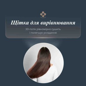 Фен-щітка Rowenta Air Brush 3D 3-in-1 (UB9720E0)