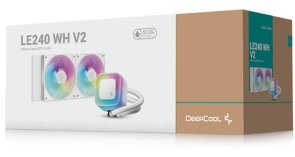 Система рідинного охолодження Deepcool LE240 WH V2 (R-LE240-WHAMMN-G-2)