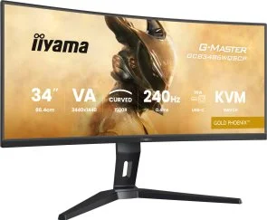 Фото: Монітор iiyama G-Master GCB3486WQSCP-B1 - 34" VA / 3440x1440 / 240 Гц / AMD FreeSync Premium / HAS № 3 | KTC