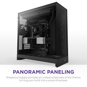 Корпус NZXT H9 Flow Black with window (CM-H92FB-01)