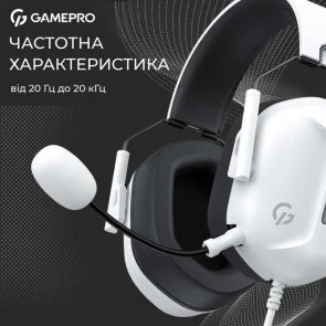 Фото: Гарнітура GamePro Genesis Hunter White (HS1350W) № 9 | KTC