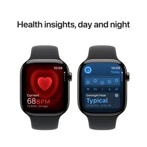 Фото: Смарт годинник Apple Watch Series 10 GPS Cellular - 42mm Gold Titanium Case with Starlight Sport Band - M/L (MX073) № 5 | KTC